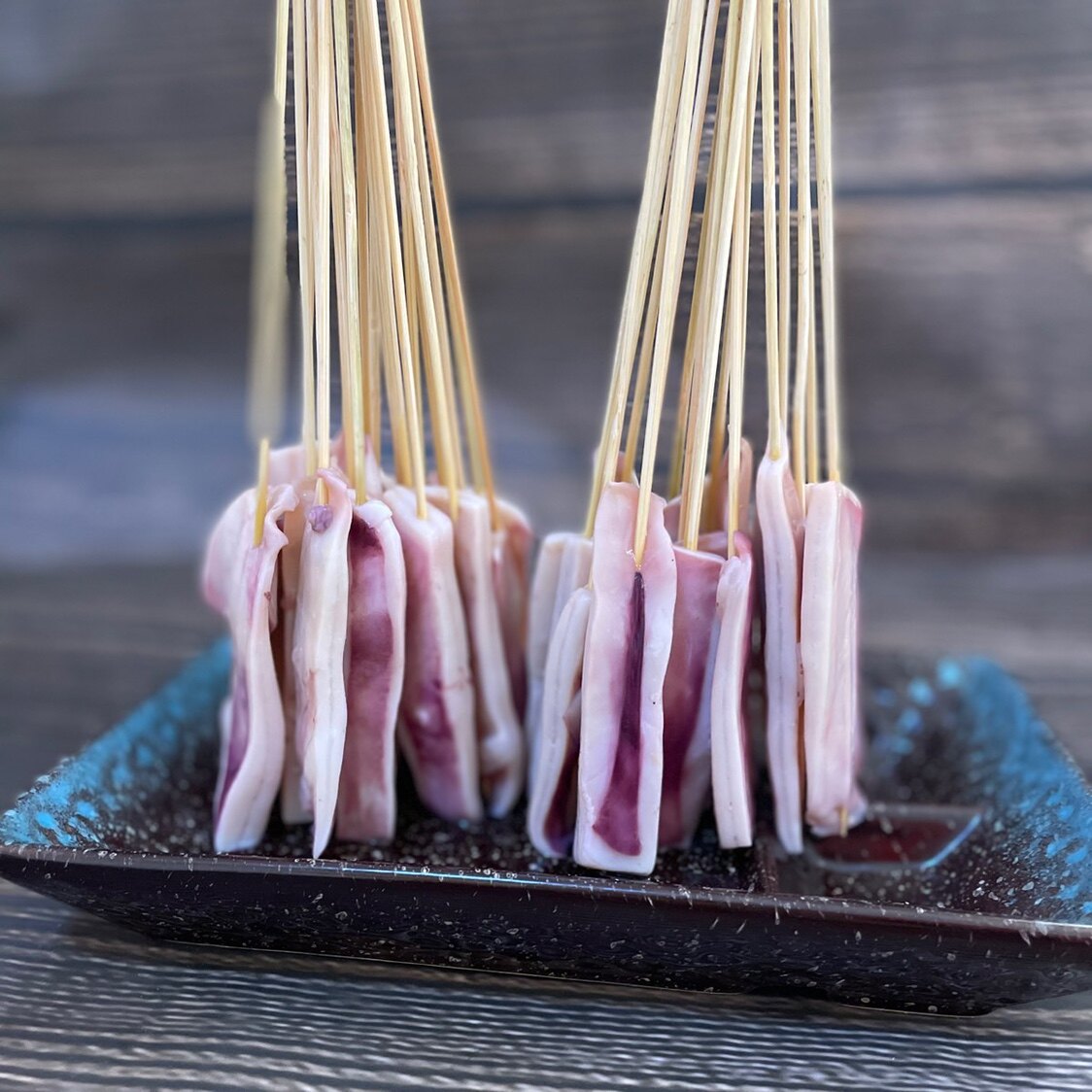 Commercial iron plate squid meat squid ear small string 7 grams thickened large squid must fresh frozen ingredients barbecue