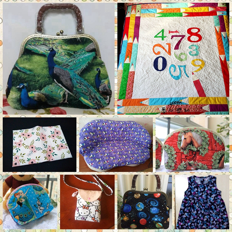 Handmade Zone I - Cotton DIY in bông chắp vá túi vải bông vải vải giải phóng mặt bằng xử lý