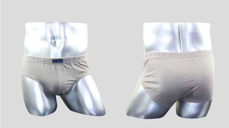Đồ lót nam chất béo trẻ nam tóm tắt quần cotton thắt lưng U lồi đồ lót thoáng khí đầu nam tam giác quần sịp đùi