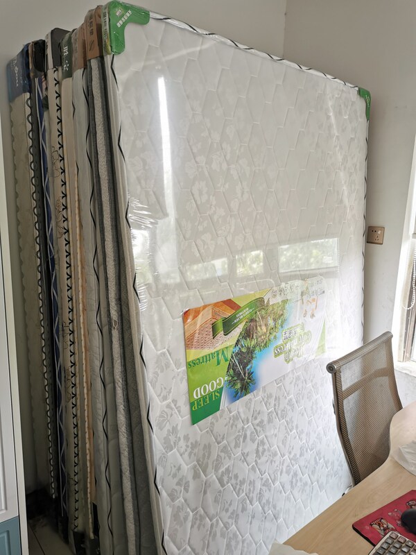 Hot-Selling Palm Mattress 1.35m / 1.8m Thin Mattress 8cm Eco-Friendly Coconut Palm Sponge Cheap and Economical