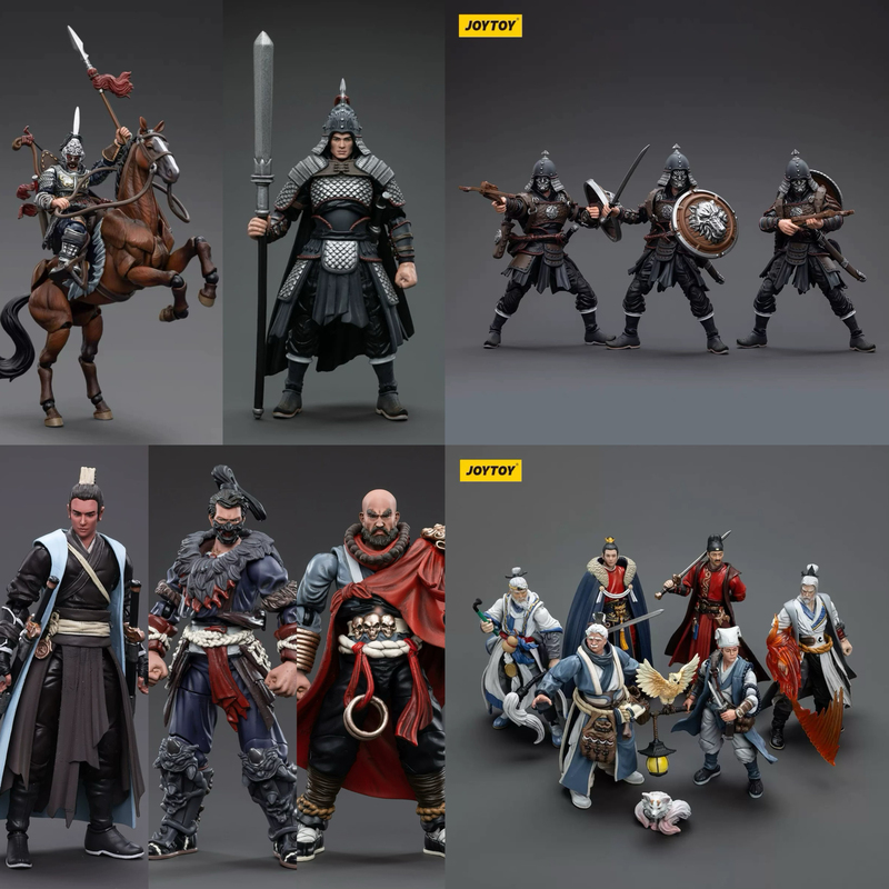 Dark Source Jianghu Yanmen Assassin, Ferocious Northern Cavalry, Zhao Lin, Zhao Kai, He Xushan, Gong Sun Aojiu, 1:18 Scale Action Figures Dark Source Jianghu Yanmen Assassin, Ferocious Northern Cavalry, Zhao Lin, Zhao Kai, He Xushan, Gong Sun Aojiu, 1:18 Scale Action Figures