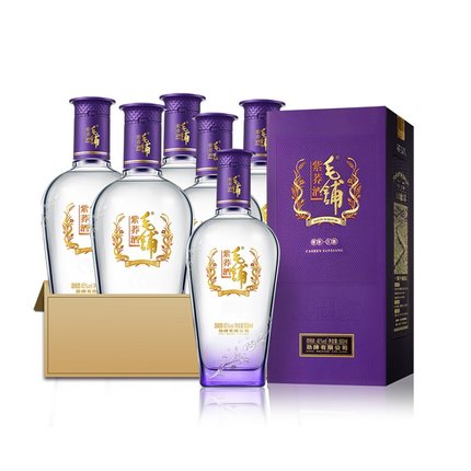毛铺紫荞酒45度500ml*6瓶