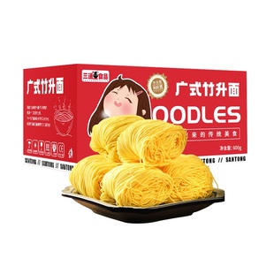 【三通食品】广东港式竹升面整箱600g