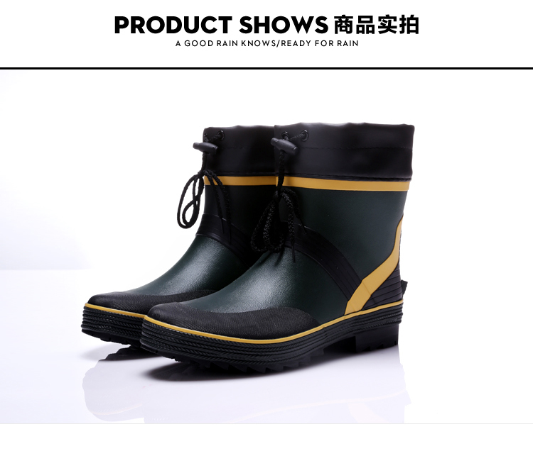 Chaussures - bottes caoutchouc homme LOSTLANDS - semelle caoutchouc - Ref 963137 Image 12
