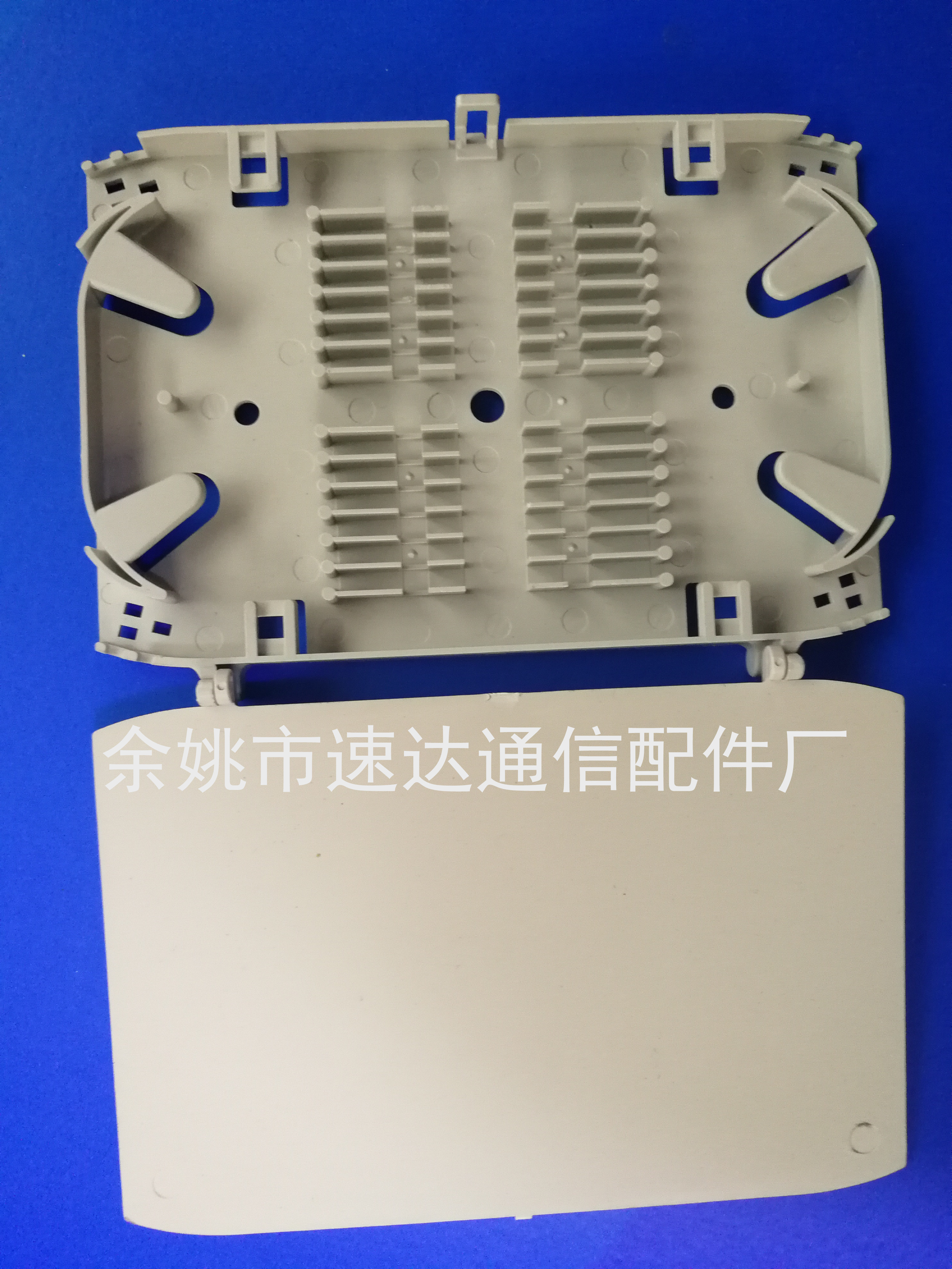 12-core 24-core fiber optic fusion plate Fiber optic cable terminal connection box Pigtail plate Fiber optic fusion plate wiring plate