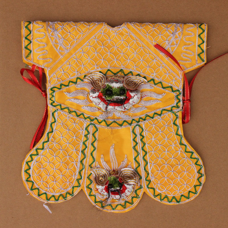 Religious Buddhism Taoist Tianlong embroidery handmade onion embroidered sedan chair clothing Wuying armor