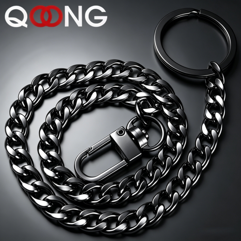 Y54 Men's and Women's Key Chain, Waist Hanging Key Holder, Car Long Chain, Anti-Lost Key Ring for the Elderly