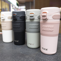 TKK Acier inoxydable 316 Coupe insultée à bord Portable Light Lavish Water Carry-in Creative Net Red Wind Coffee Cup