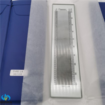 LA type 30~120 yarn branch Daxi brand cloth density ruler to measure fabric density latitude and longitude measuring ruler factory direct sales