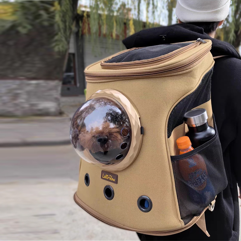 Large Cat Carrier Dog Carrier Portable Medium-Sized Dog Backpack Foldable Pet Backpack for Maine  Ragdoll Schnauzer Corgi