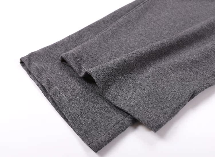 Đàn ông và phụ nữ ngủ quần cotton terry mùa thu và mùa đông rộng kích thước lớn thoải mái cao eo nhà quần rắn màu dày ấm áp quần thường quần tất nam