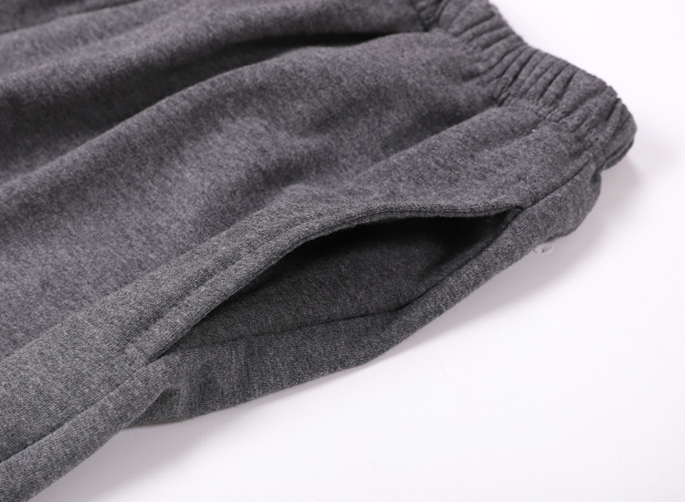 Đàn ông và phụ nữ ngủ quần cotton terry mùa thu và mùa đông rộng kích thước lớn thoải mái cao eo nhà quần rắn màu dày ấm áp quần thường quần tất nam