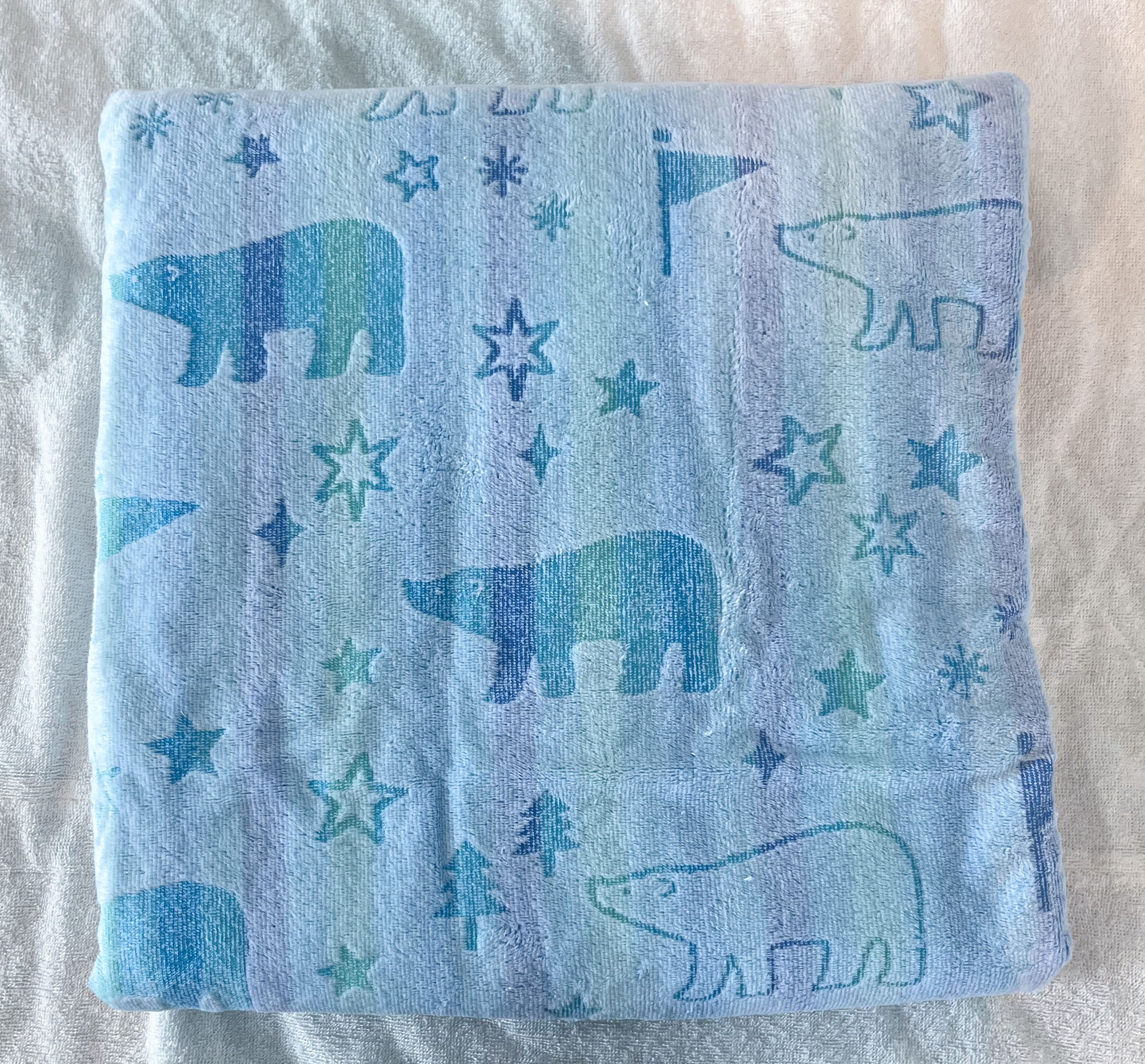 Export Japan Foreign trade surplus goods quilted wool towels quilted by full cotton air conditioning by single summer cool by -Taobao