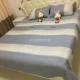 Twill cotton Hàn Quốc giặt chăn bí mật đường mùa hè mát mẻ bởi bốn mùa tấm trải giường đơn trải nệm ba bộ ga giường 1m2x2m