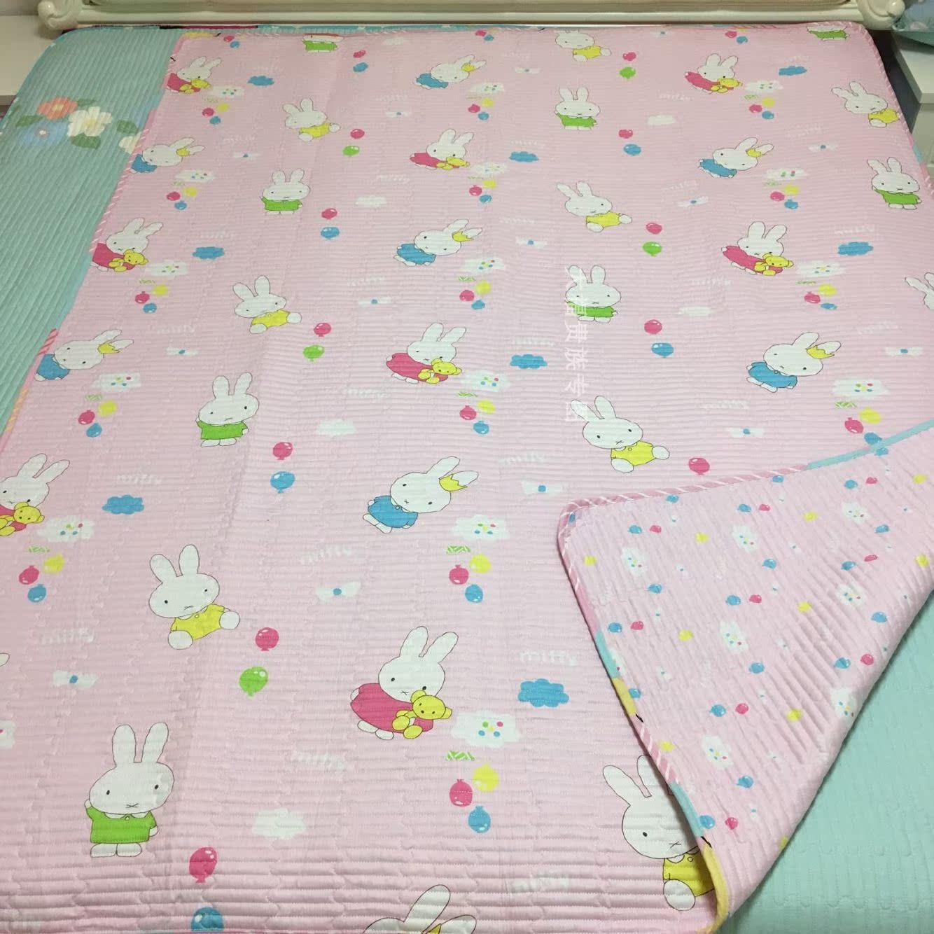 Hàn Quốc đa năng cotton giường bông bìa mùa hè đoạn bí mật đơn hoặc kép tatami nệm trải giường giường ba mảnh - Trải giường khăn trải giường