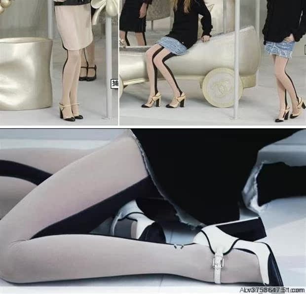Mùa xuân và mùa thu vớ nhung hai mặt hai màu trước và sau khâu dày quần lót nữ vớ bếp lò tất xỏ ngón