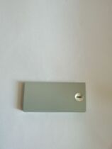 Schneider chwins E3000 silver grey three switch with LED light transmission small press key sheet