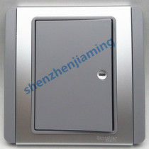 Schneider CLIPSAL chwins E3000 silver ash Metroseries One double control with LED indicator light switch