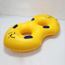 Inflatable double leather raft PVC high temperature products inflatable drama water swimming ring 0-75MM inflatable adult swim ring