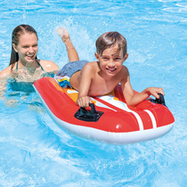 PVC Water Inflatable Portable Surfboard Children Play Waterboard Swimming Floating Board Sea Water Slide Board Sailboard