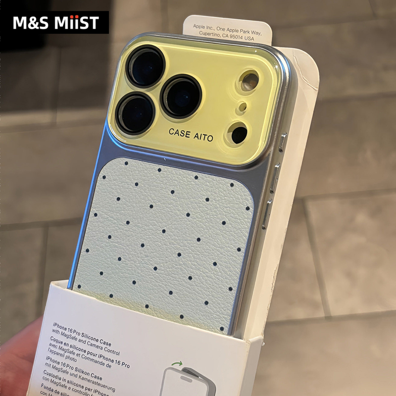 Msmiis Is Suitable for Apple 17Promax Special Mobile Phone Case 17Air2026 New Summer Super Popular Polka Dot Iphone16Pro Instant Large Window Full-Cover Lens 15 Anti-Fall Protective Case Msmiis Is Suitable for Apple 17Promax Special Mobile Phone Case 17Air2026 New Summer Super Popular Polka Dot Iphone16Pro Instant Large Window Full-Cover Lens 15 Anti-Fall Protective Case