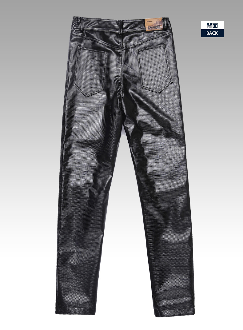 Pantalon cuir homme - Ref 1484032 Image 19