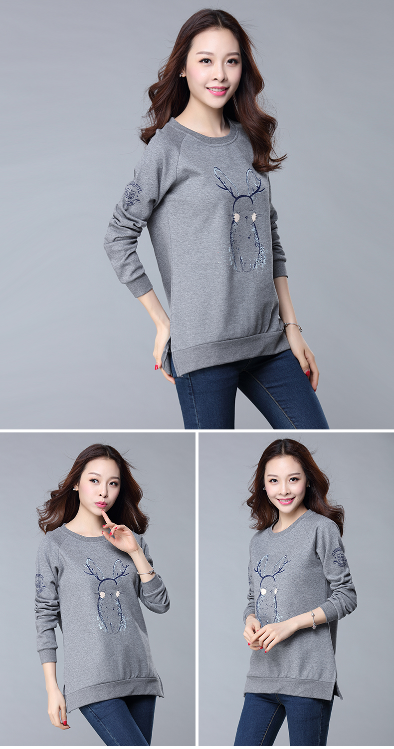 Sweatshirt femme - Ref 3216731 Image 13