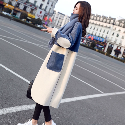 Шерстяное пальто, демисезонная куртка, в корейском стиле, подходит для подростков