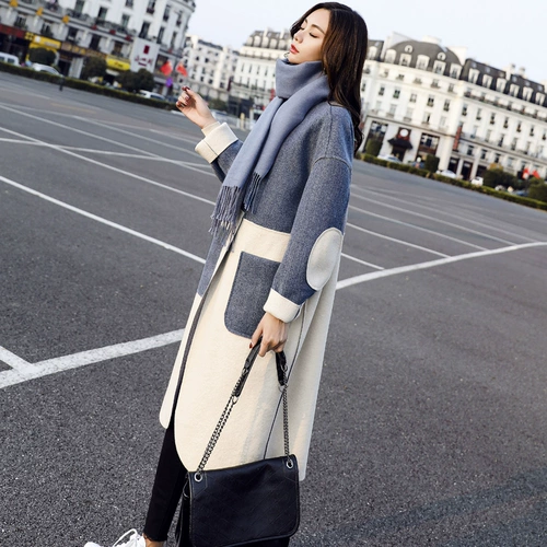 Шерстяное пальто, демисезонная куртка, в корейском стиле, подходит для подростков