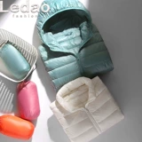 2020新款轻薄羽绒服女大码时尚超薄款宽松短款轻便反季马甲外套潮