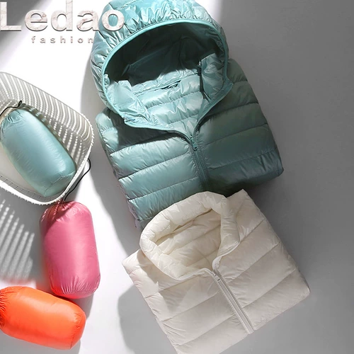 Модный ультратонкий тонкий пуховик, короткий жилет, куртка, 2020, большой размер, оверсайз