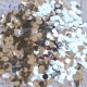 1 см серебряные блески 500G