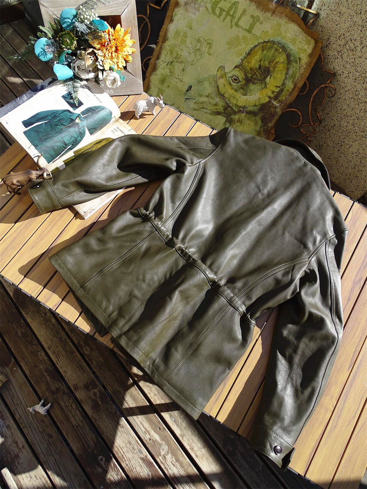 Свет сильный козлина американский старый army green M43 операция охота нагруженный малый Одежда дерма Одежда весна новый 