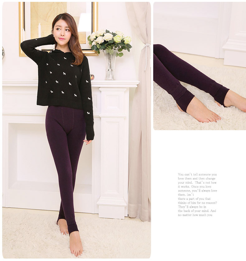 Pantalon collant jeunesse doux en viscose - Ref 755745 Image 24