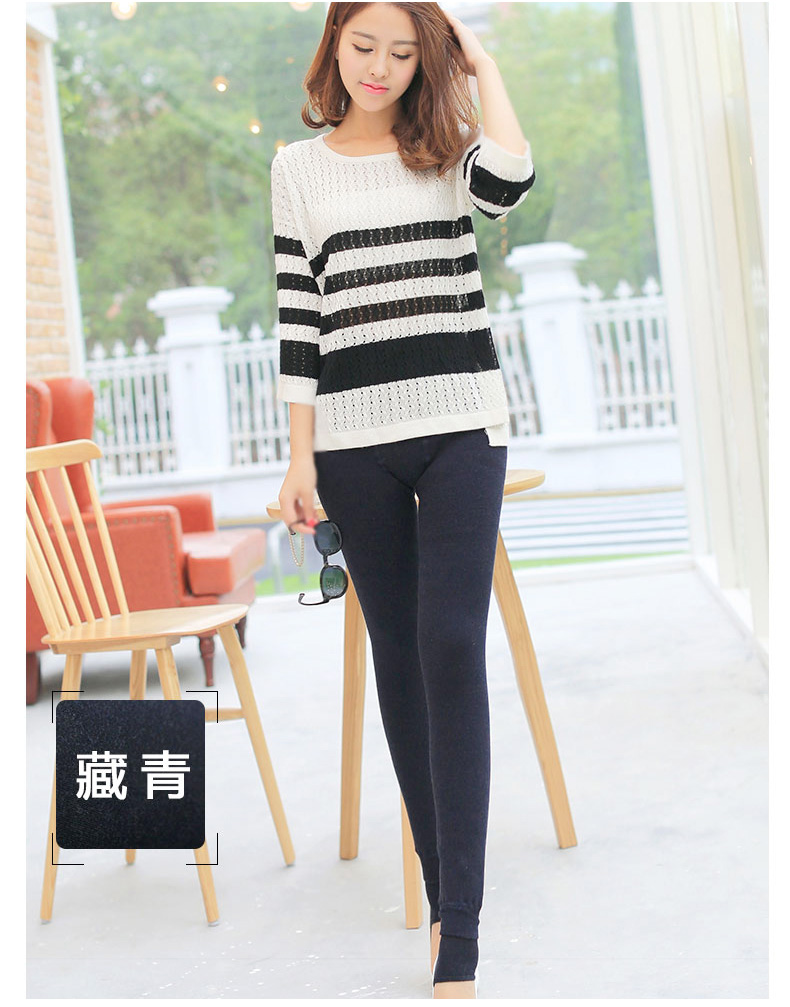 Pantalon collant jeunesse doux en viscose - Ref 755745 Image 13