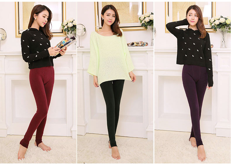 Pantalon collant jeunesse doux en viscose - Ref 755745 Image 11