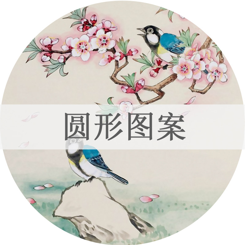 The round pattern of the