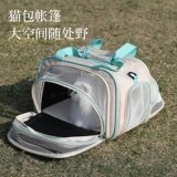 Портативный рюкзак для выхода на улицу, вместительная и большая космическая палатка для кемпинга, кот, домашний питомец