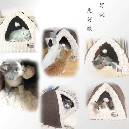 Универсальная вилла на четыре сезона, домик, палатка, кот