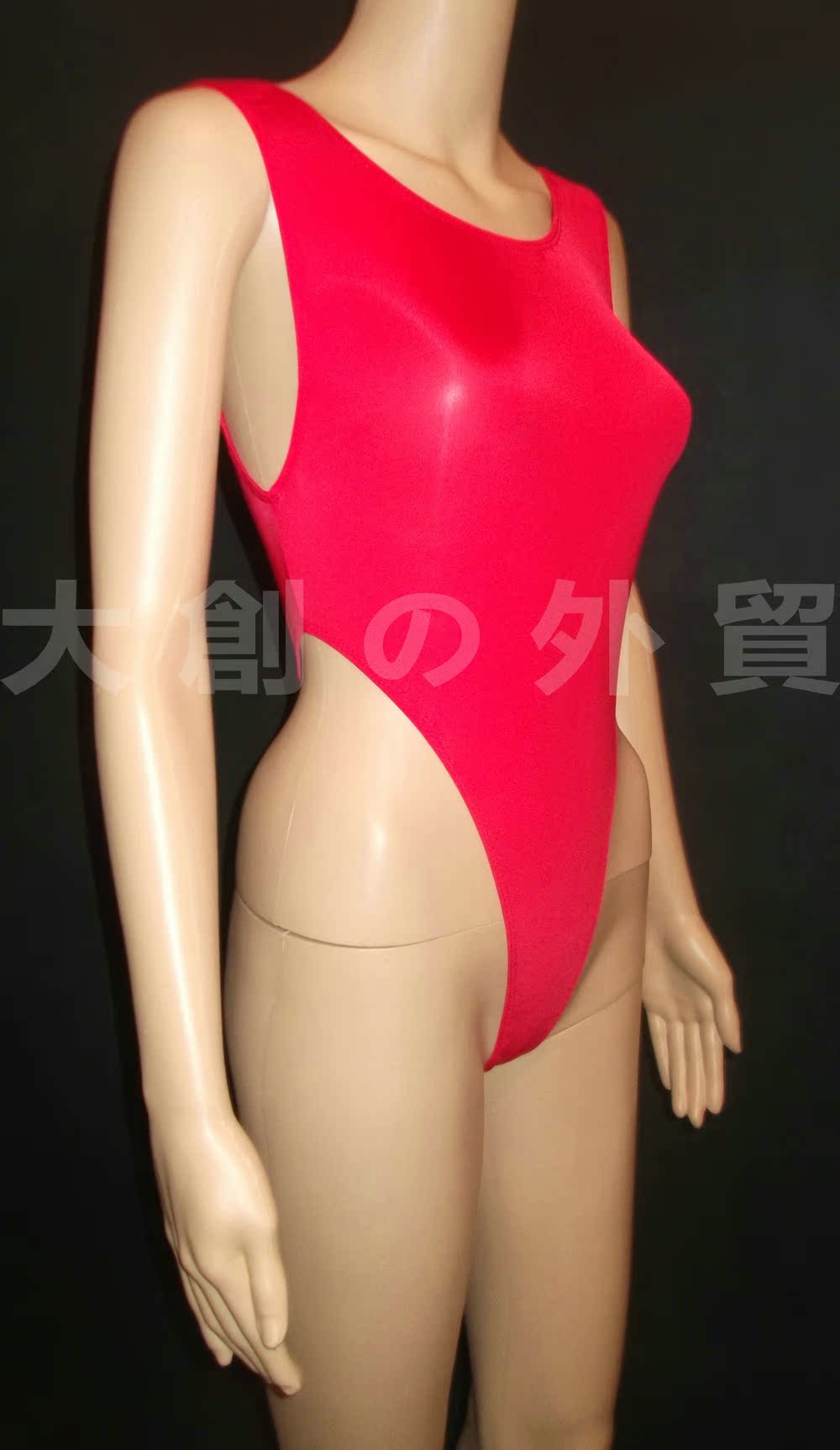 Chất lượng xuất khẩu Qingdao! Cao cấp vải ~ sexy trong suốt jumpsuit tight-fitting swimsuit cao ngã ba T 裆 Shebin