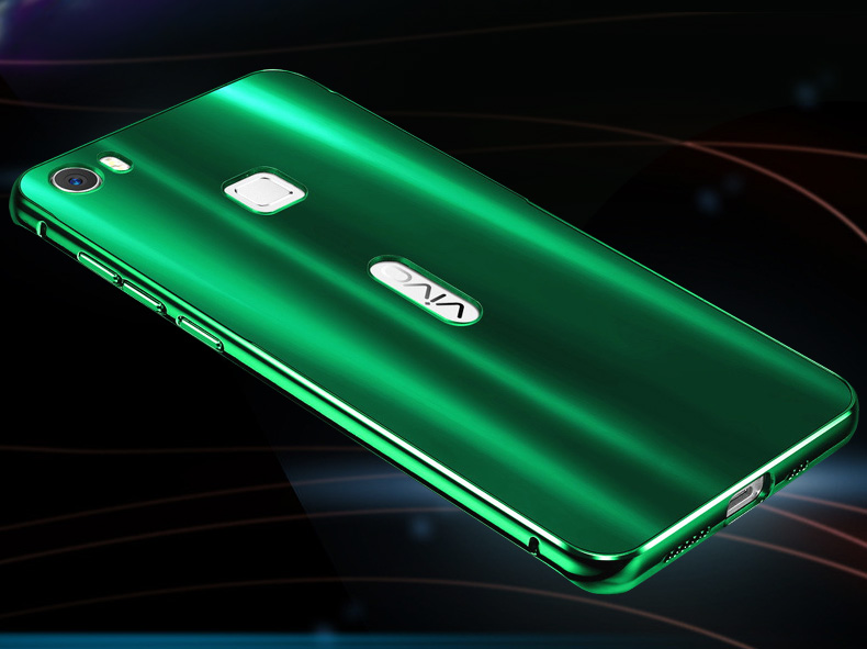 iy Ultra Slim Lightweight Aluminum Metal Bumper Dazzle Color Acrylic Back Cover Case for vivo Xplay5