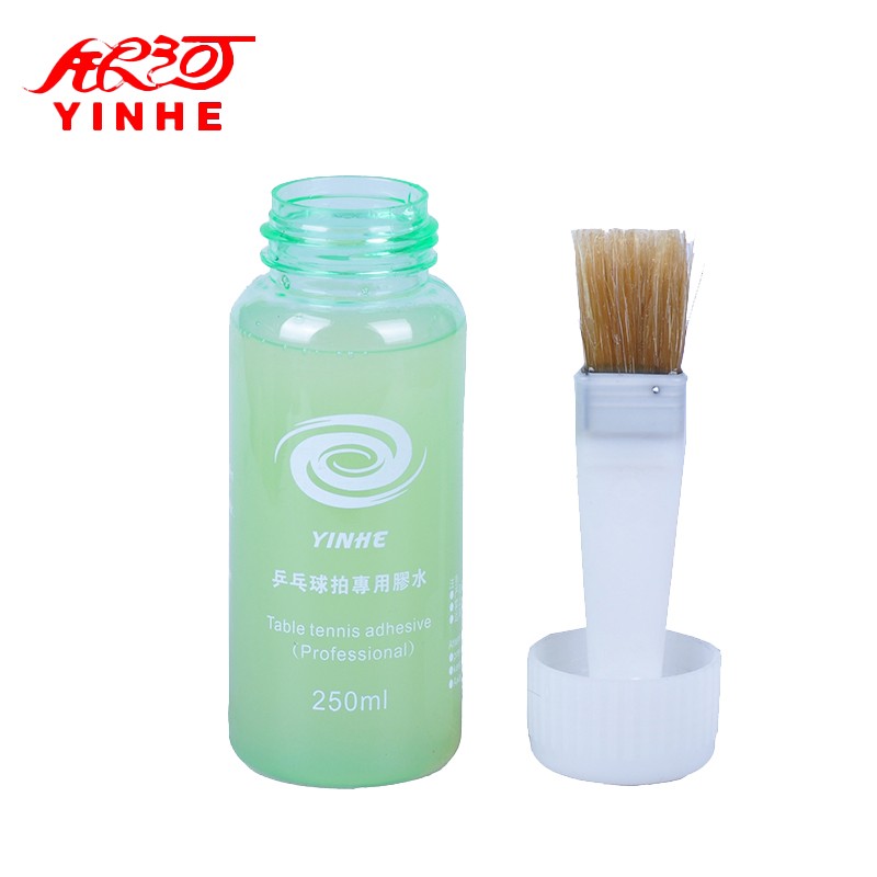 Galaxy table tennis adhesive with brush 250ml table tennis adhesive specialized in organic glue