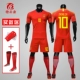 Đội tuyển Trung Quốc áo bóng đá phù hợp với quần áo nam Quảng Châu Evergrande Zheng Zi bóng đá trẻ em quốc gia Wu Lei đội bóng rồng đen tùy chỉnh - Bóng đá
