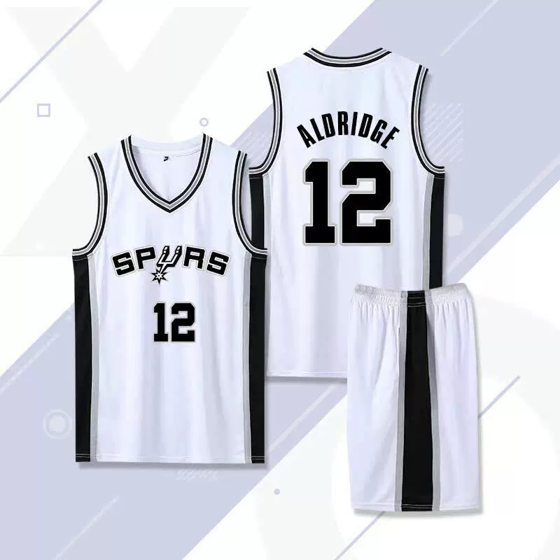 Футболка-форма для баскетбола Spurs Vinbanyama Джерси Duncan Fox Paul Ginobili Leonard Parker костюм униформа
