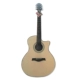 Mohama đơn ban nhạc guitar guitar mới bắt đầu học sinh nam và nữ đầu ngón tay 41 inch itan nhạc cụ trái cây gỗ hoang đàng - Nhạc cụ phương Tây
