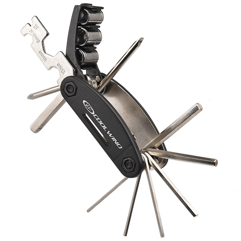Cool Wind 16 all-in-one multifunctional combined maintenance tool Climbing Car Accessories Bike Tools Equip