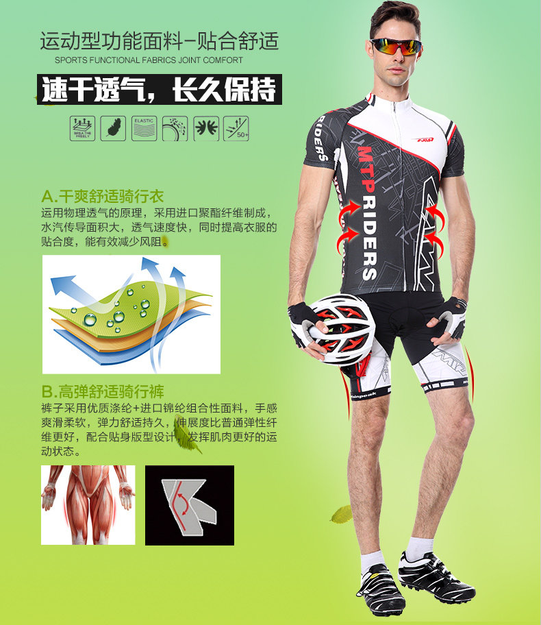 Vêtement cyclisme homme MOUNTAINPEAK - Ref 2216683 Image 9