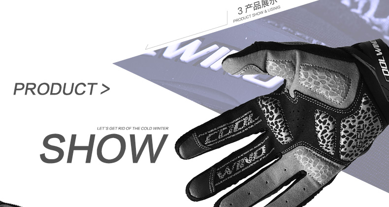 Gants pour vélo mixte KF COOLWINO - Ref 2242832 Image 59