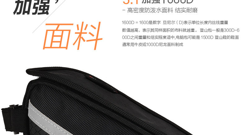 Sacoche pour vélo mixte EASYDO - Ref 2215955 Image 21