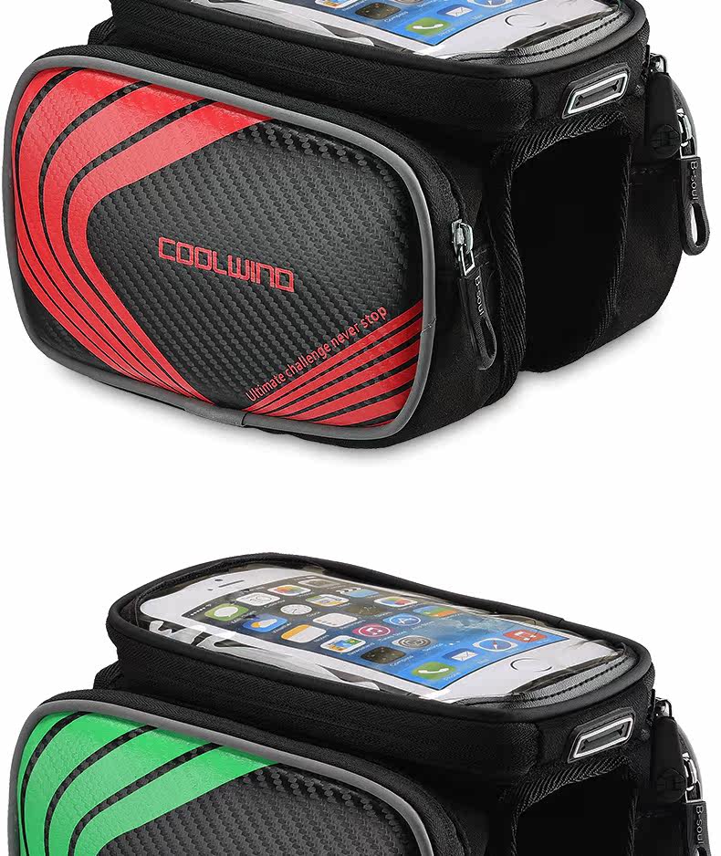 Sacoche pour vélo mixte KF COOLWINO - Ref 2216255 Image 50